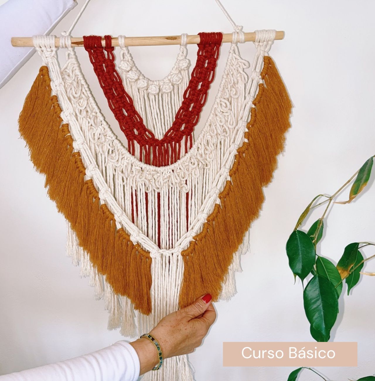 Curso Macramé mural Sofía