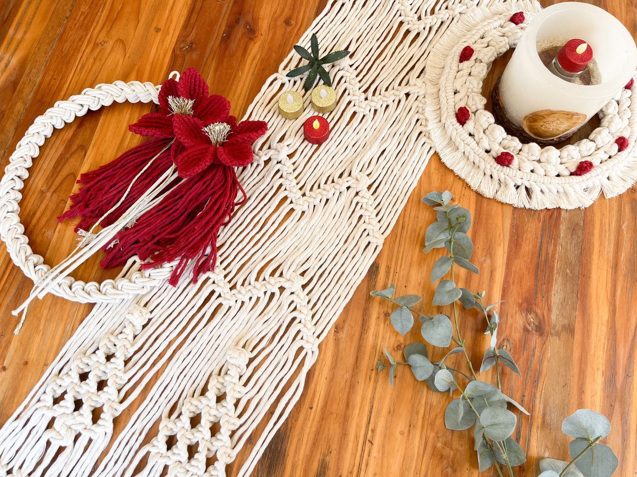 Curso Macramé Crea la Navidad con macramé Nivel Básico