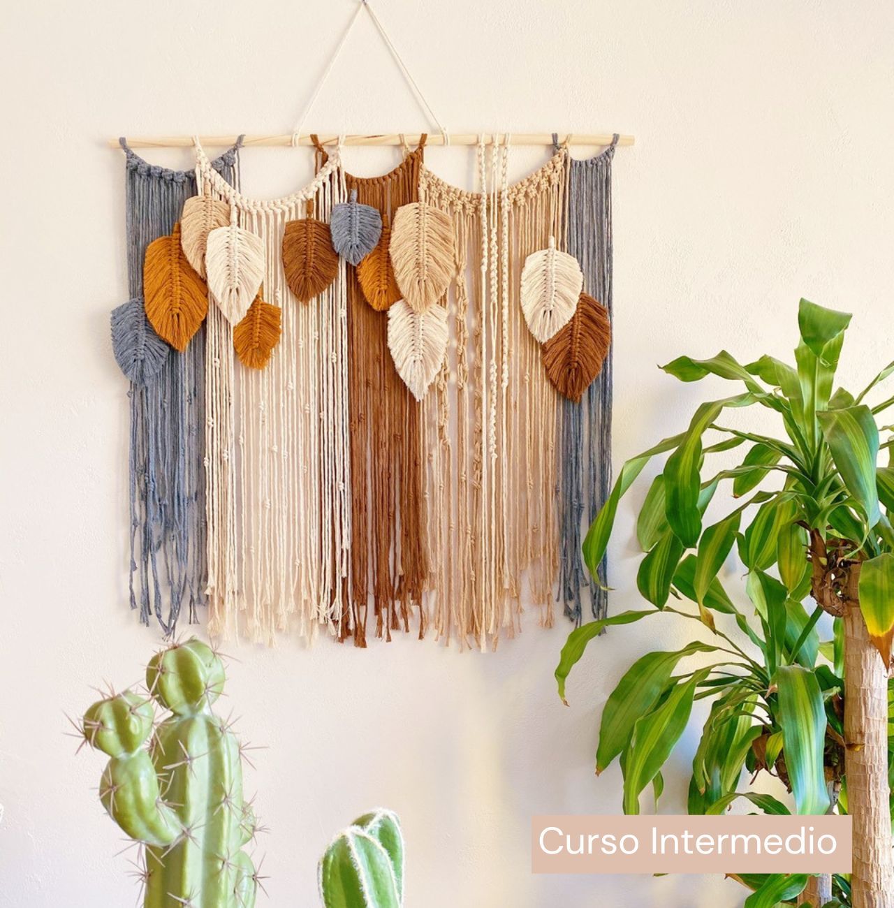 Curso Macramé mural Sueños de Otoño